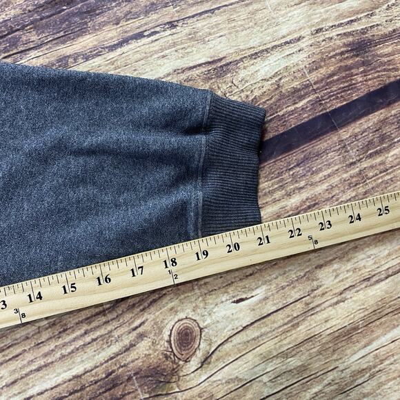 Looney Tunes Vintage 90s Warner Brothers Embroidered Fleece Hoodie Grey L/XL - Picture 10 of 12